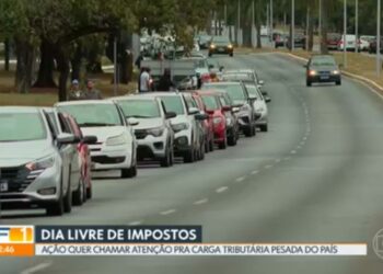 Contribuintes do DF já pagaram mais de 100 bilhões em impostos em 2026; comerciantes fazem dia livre de tributos
