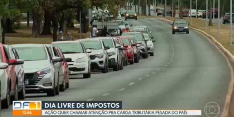 Contribuintes do DF já pagaram mais de 100 bilhões em impostos em 2026; comerciantes fazem dia livre de tributos